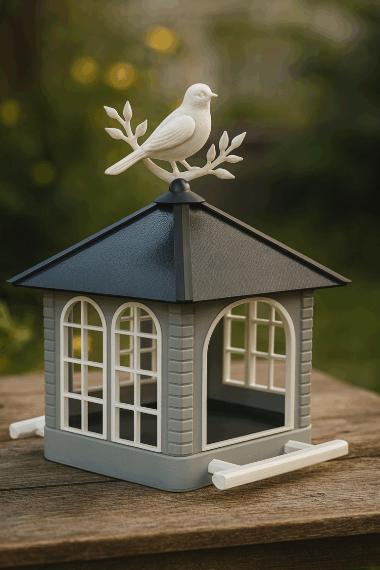 Sekskantet Fuglemater